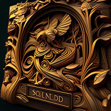 3D модель Игра «Священное золотое издание» (STL)